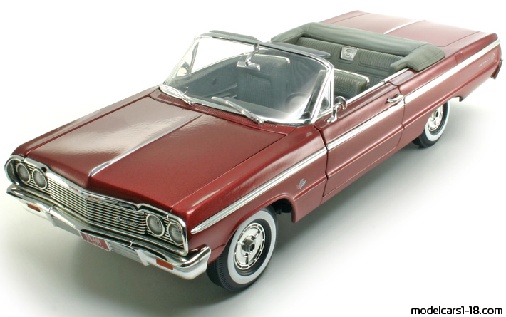 1964 - Chevrolet Impala SS 409 ERTL 1/18 - Vorne linke Seite