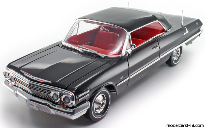 1963 - Chevrolet Impala SS 409 Welly 1/18 - Vorne linke Seite