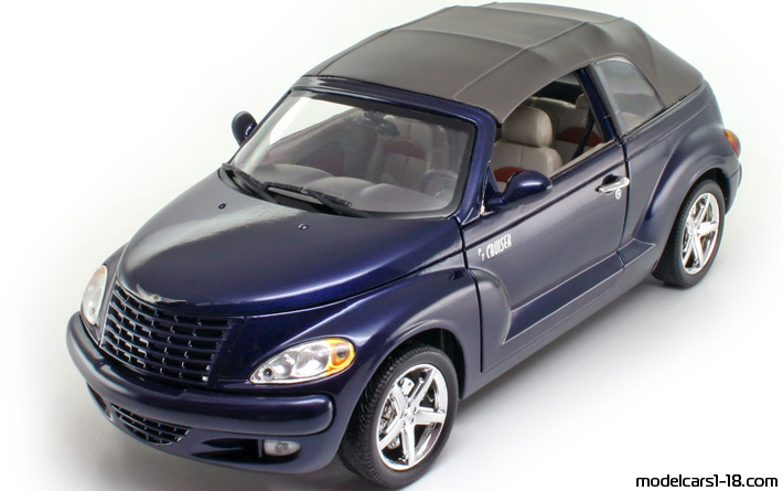 2008 - Chrysler PT Cruiser Motor Max 1/18 - Vorne linke Seite