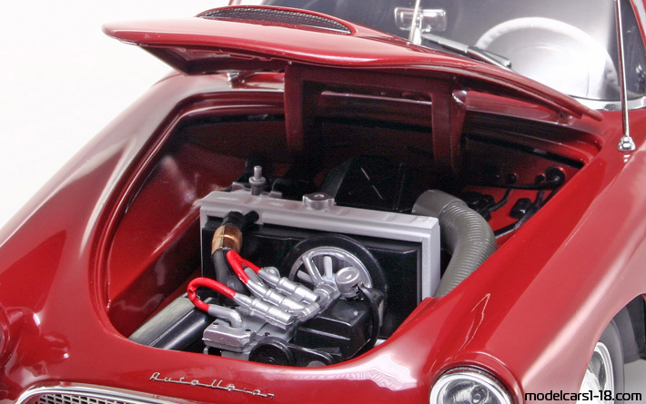 1962 - DKW 1000SP Ricko 1/18 (Rot) Motor