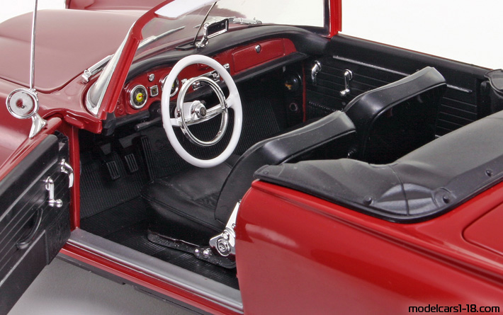 1962 - DKW 1000SP Ricko 1/18 (Rot) Innenraum Armaturenbrett