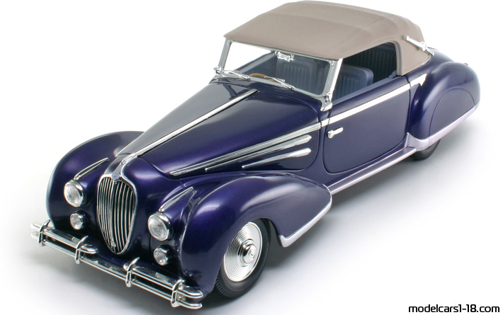 1947 - Delahaye 135M Signature Models 1/18 - Front left side