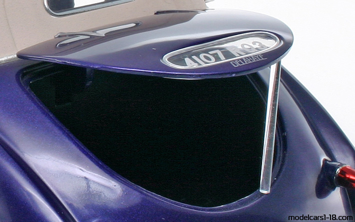 1947 - Delahaye 135M Signature Models 1/18 (Blue) Other details