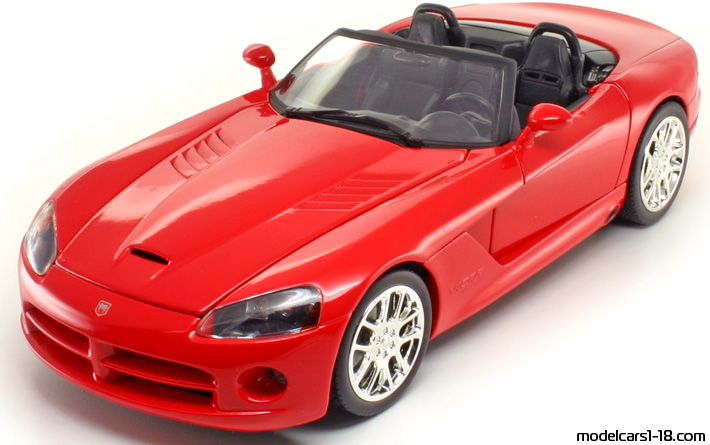 2003 - Dodge Viper SRT-10 Hot Wheels 1/18 - Предна лява страна