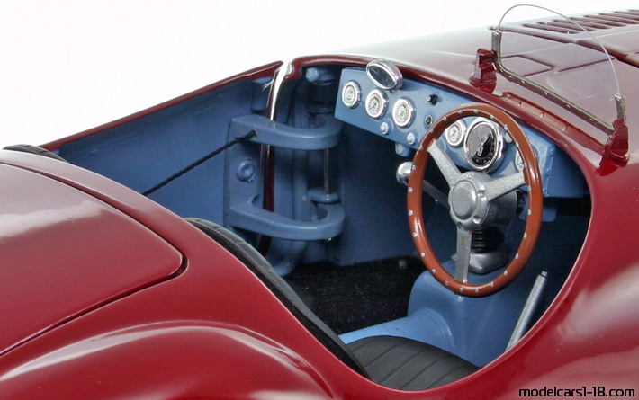 1947 - Ferrari 125 S Elite 1/18 (Rot) Innenraum Armaturenbrett