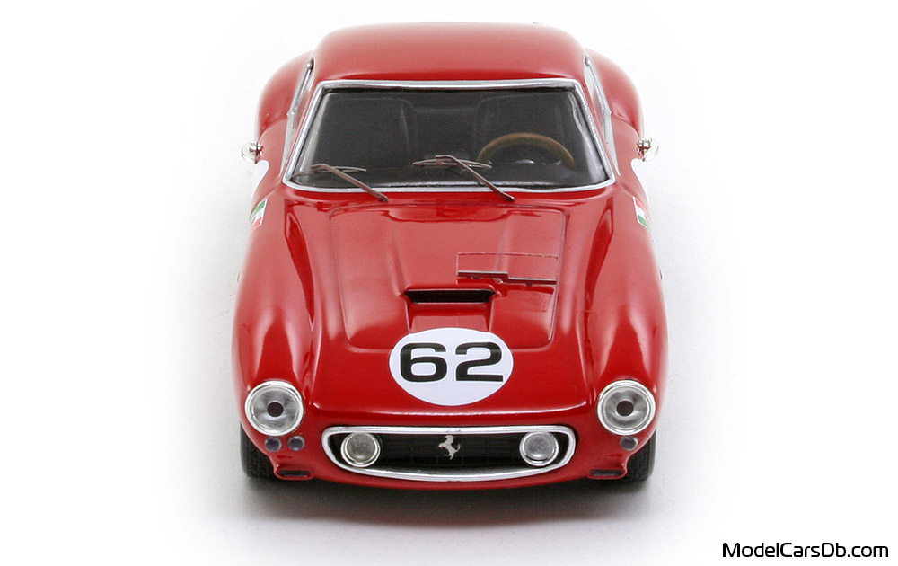 1960 - Ferrari 250 GT SWB Berlinetta Competizione Elite 1/43 (Red / White) Front end