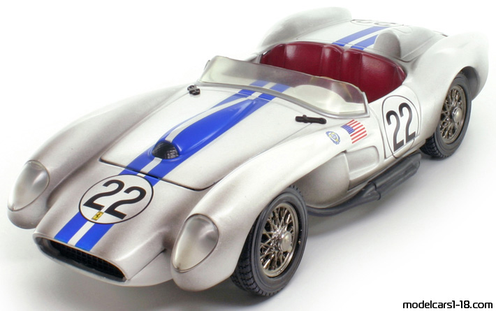 1957 - Ferrari 250 Testa Rossa Hot Wheels 1/18 - Vorne linke Seite