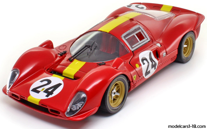 1967 - Ferrari 330 P4 Jouef Evolution 1/18 - Vorne linke Seite