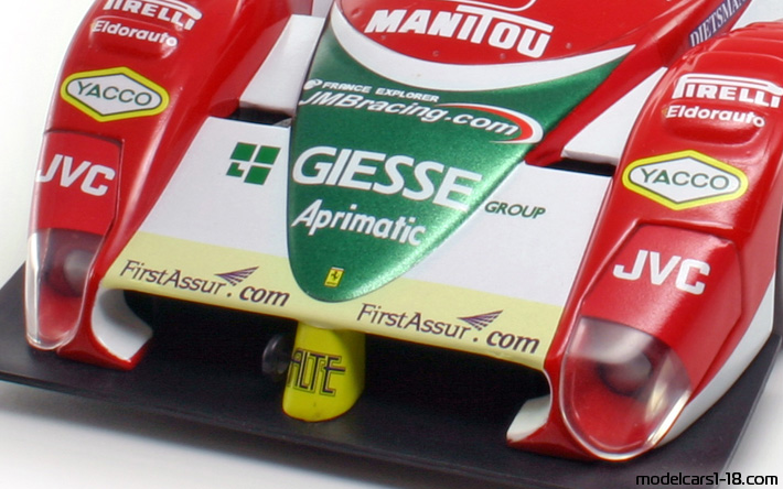 1993 - Ferrari 333 SP Hot Wheels 1/18 (Rot / Grün) Weitere Details