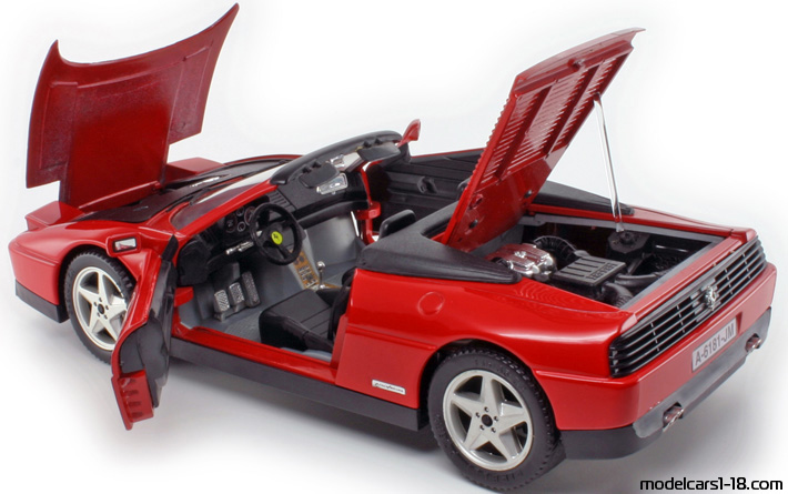 1989 - Ferrari 348 TS Mira 1/18 (Rot) Zu öffnende Teile