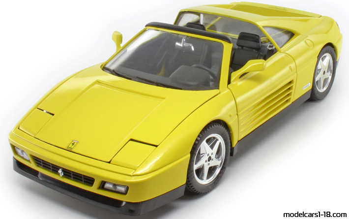 1989 - Ferrari 348 TS Mira 1/18 - Передняя левая сторона