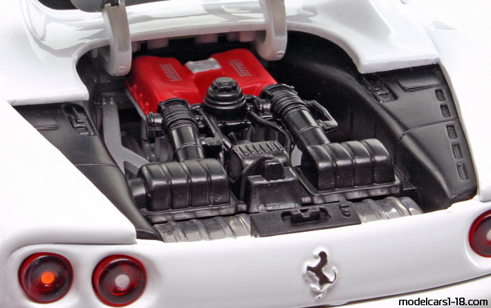 2000 - Ferrari 360 Spider Hot Wheels 1/18 (Weiß) Motor