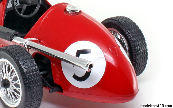 1952 - Ferrari 500 F2 Polistil 1/16 - Trunk / Popup headlights