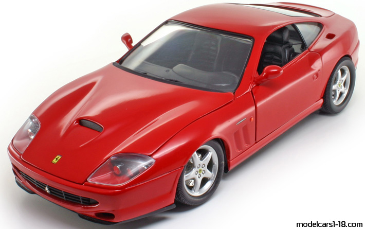 1996 - Ferrari 550 Maranello Anson 1/18 - Vorne linke Seite