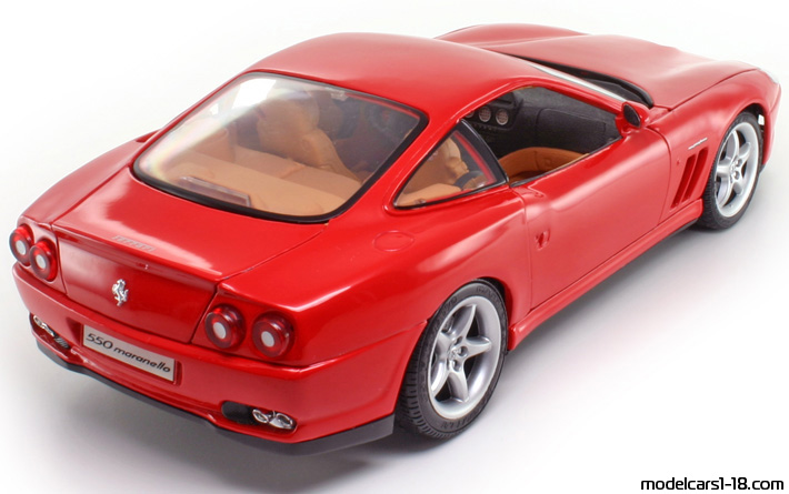 1996 - Ferrari 550 Maranello Maisto 1/18 (Red) Rear right side