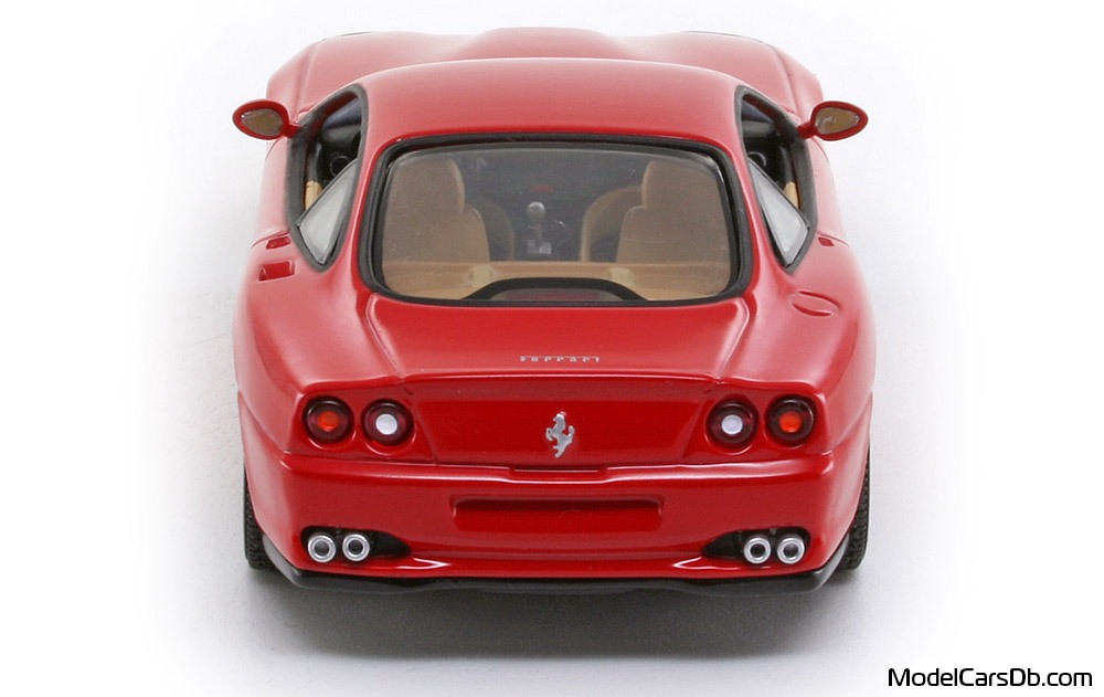 1996 - Ferrari 550 Maranello Minichamps 1/43 (Kрасный) Сзади