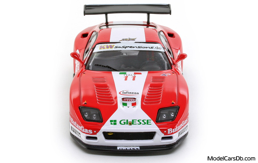 2004 - Ferrari 575 GTC IXO 1/43 (Red / White) Front end