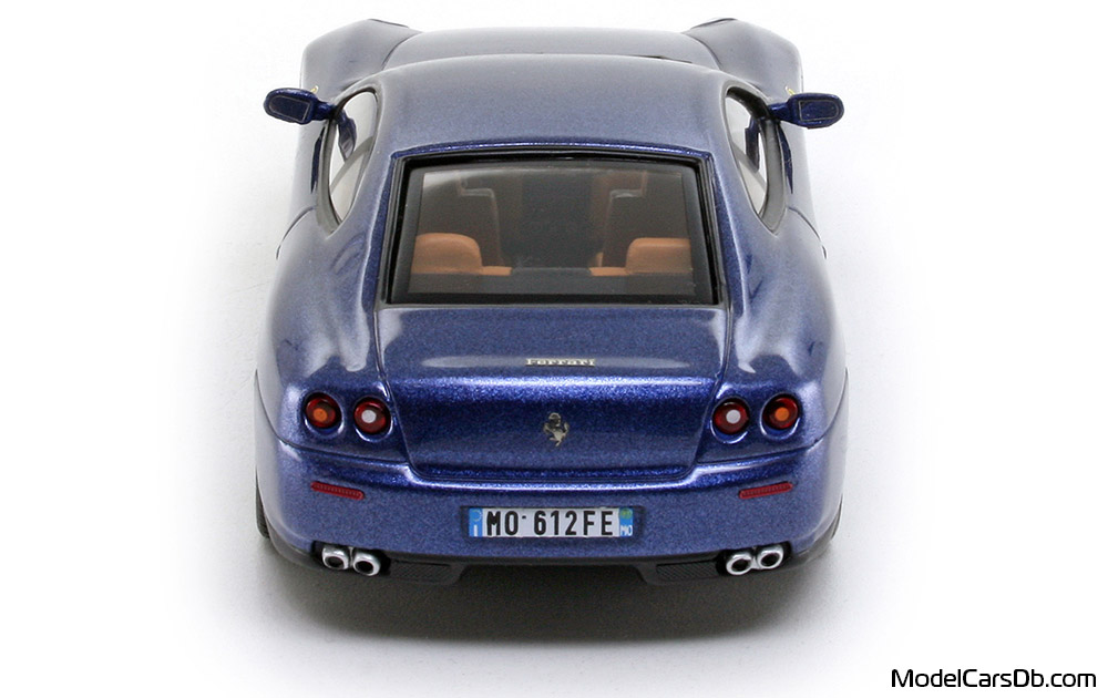 2003 - Ferrari 612 Scaglietti Elite 1/43 (Blau) Heck