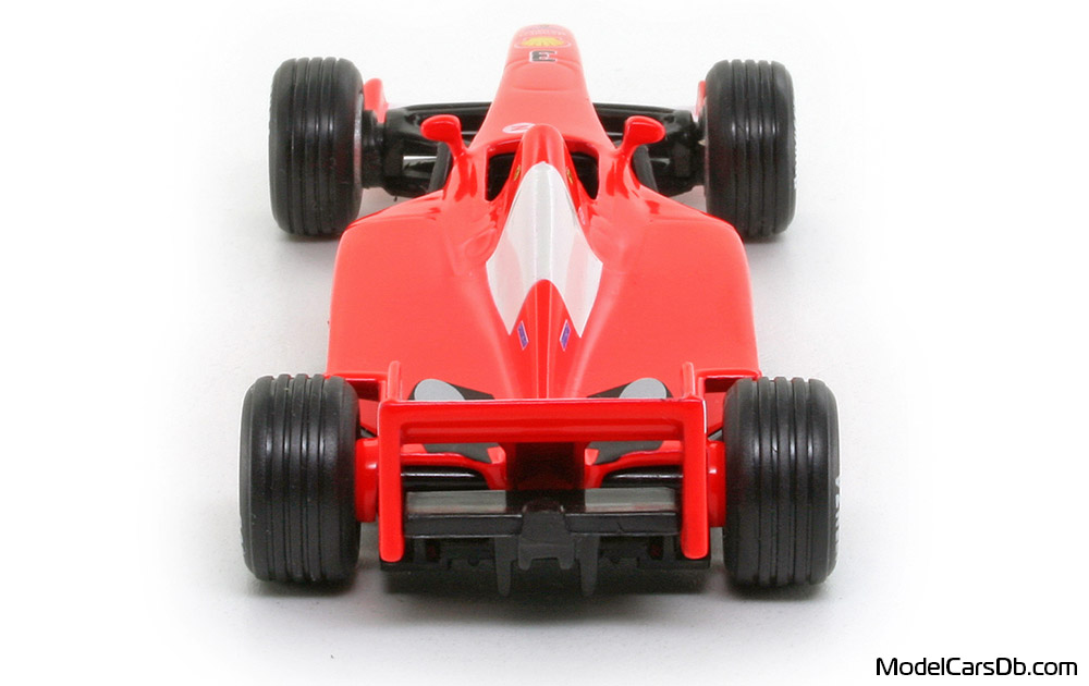 2000 - Ferrari F1-2000 Hot Wheels 1/43 (Red / White) Rear end