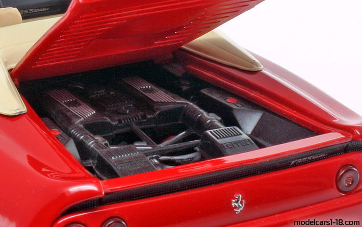 1995 - Ferrari F355 Spider Hot Wheels 1/18 (Rot) Motor