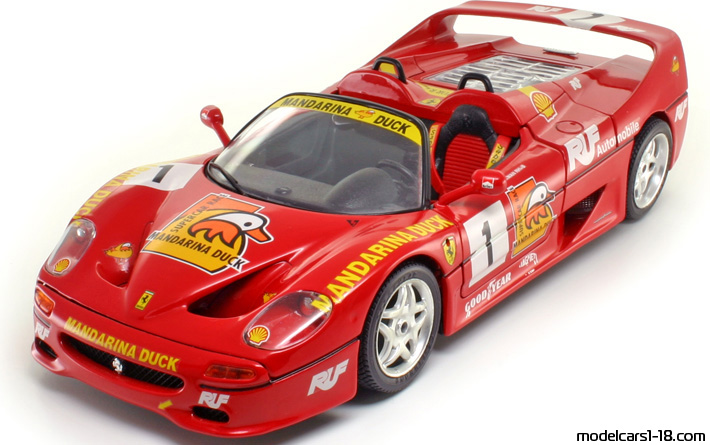 1995 - Ferrari F50 Bburago 1/18 - Vorne linke Seite