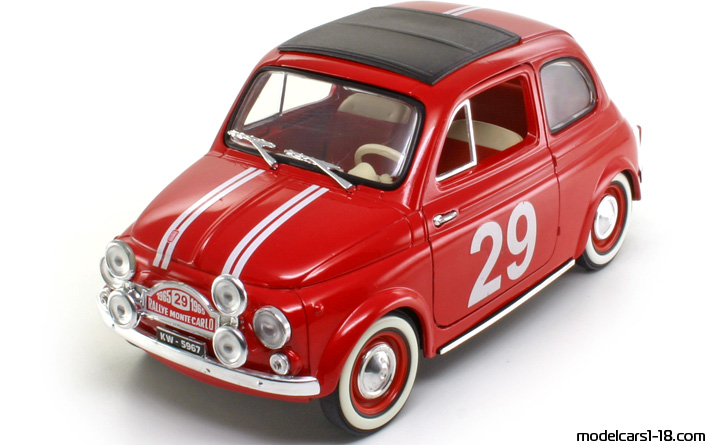 1965 - Fiat 500 Rally Solido 1/16 - Vorne linke Seite