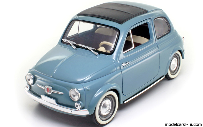 1957 - Fiat 500 Solido 1/16 - Vorne linke Seite