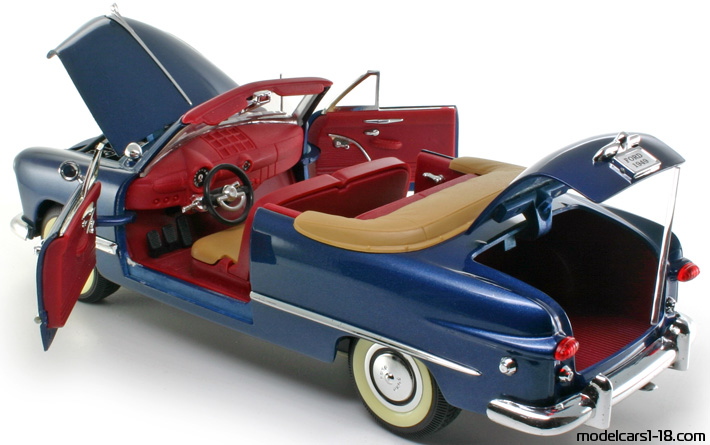 1949 - Ford Convertible Mira 1/18 (Blau) Zu öffnende Teile