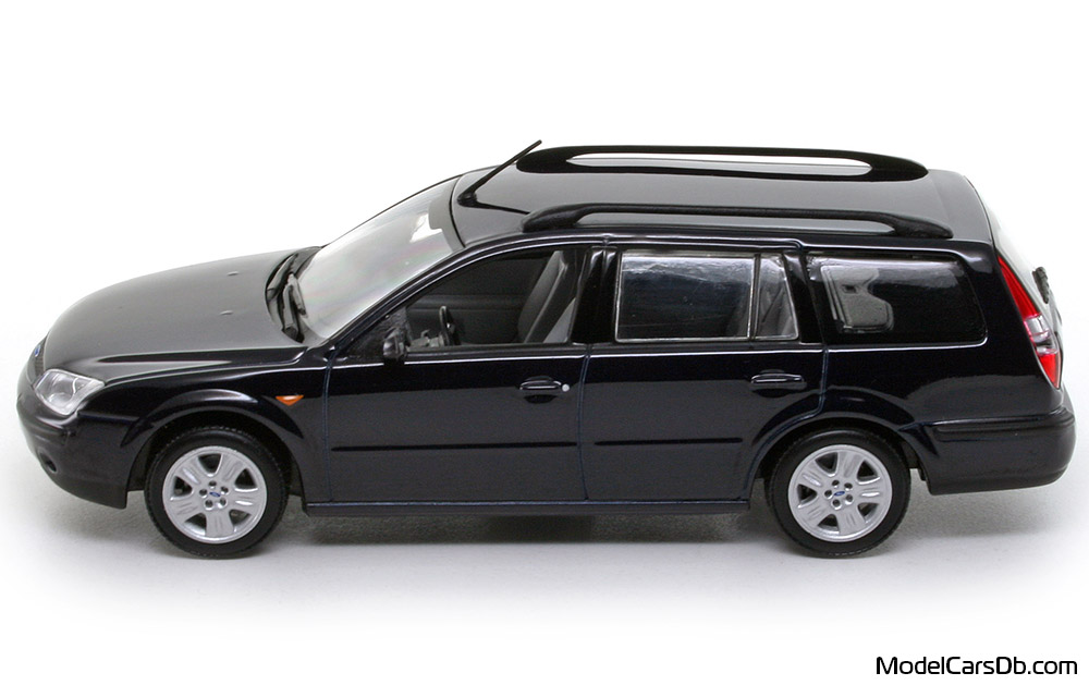 2001 - Ford Mondeo Turnier Minichamps 1/43 (Blue) Side