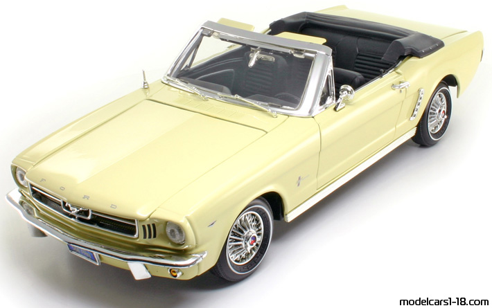 1964 - Ford Mustang Motor Max 1/18 - Предна лява страна