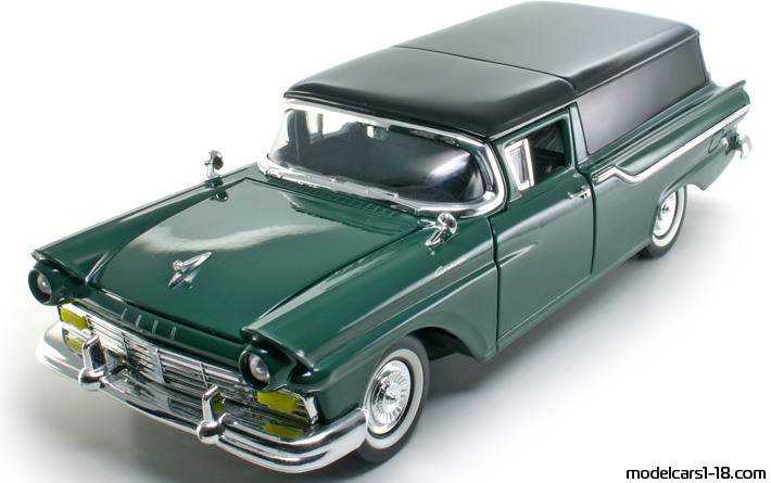 1957 - Ford Ranchero Courier Sedan Delivery Road Legends 1/18 - Vorne linke Seite