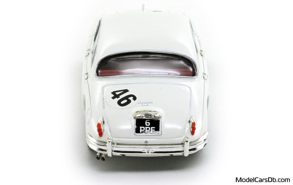 1960 - Jaguar Mark II Vitesse 1/43 (White) Rear end