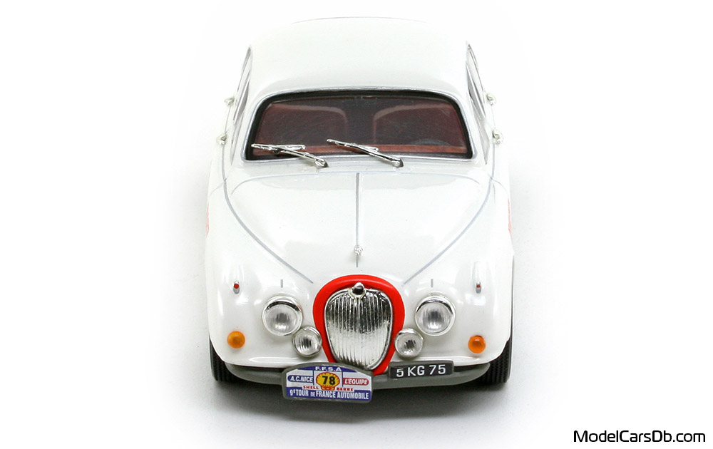 1960 - Jaguar Mark II Vitesse 1/43 (White) Front end