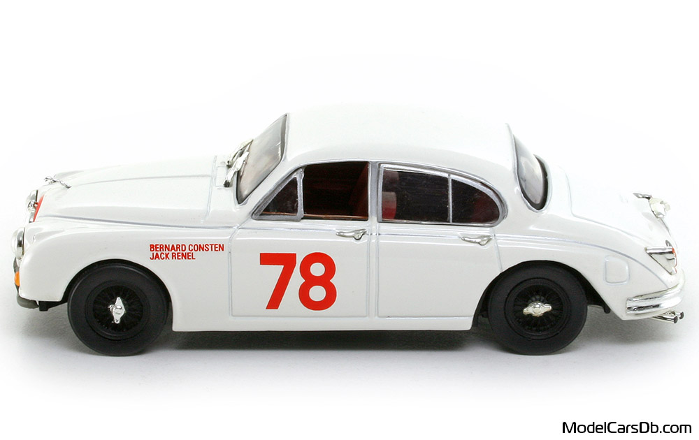 1960 - Jaguar Mark II Vitesse 1/43 (White) Side