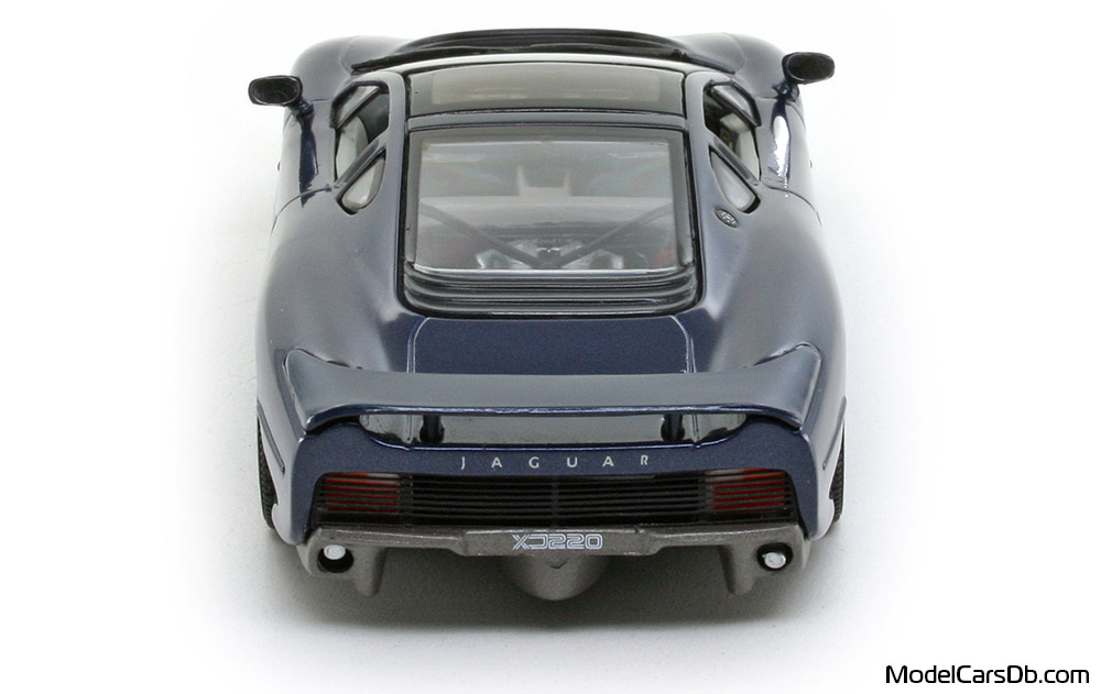 1992 - Jaguar XJ220 Minichamps 1/43 (Blue) Rear end