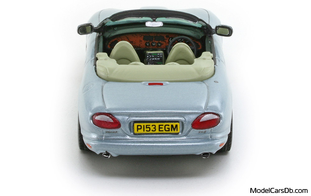 1996 - Jaguar XK8 Vitesse 1/43 (Blue) Rear end