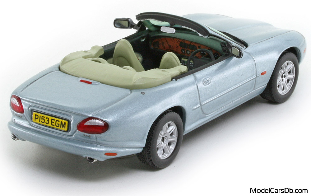 1996 - Jaguar XK8 Vitesse 1/43 (Blue) Rear right side