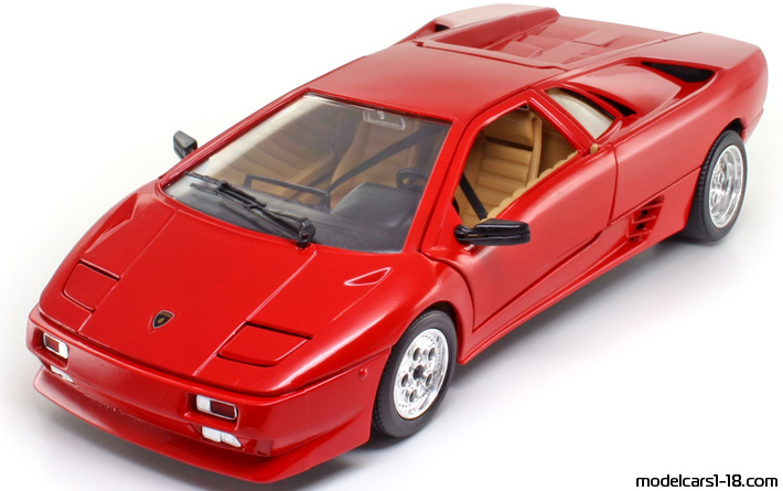 1989 - Lamborghini Diablo Polistil 1/18 - Предна лява страна