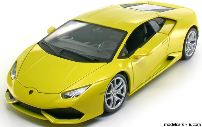 2014 - Lamborghini Huracan LP610-4 Bburago 1/18 - Предна лява страна