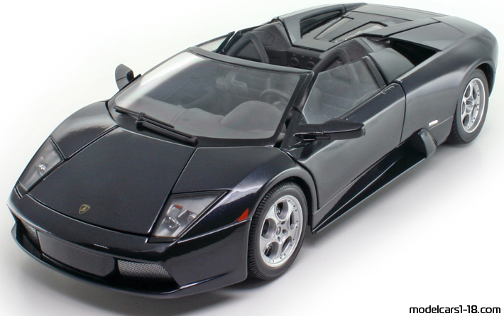 2001 - Lamborghini Murcielago Roadster Bburago 1/18 - Vorne linke Seite