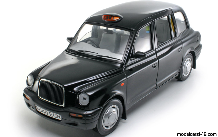 1998 - London Taxi TX1 Sun Star 1/18 - Vorne linke Seite