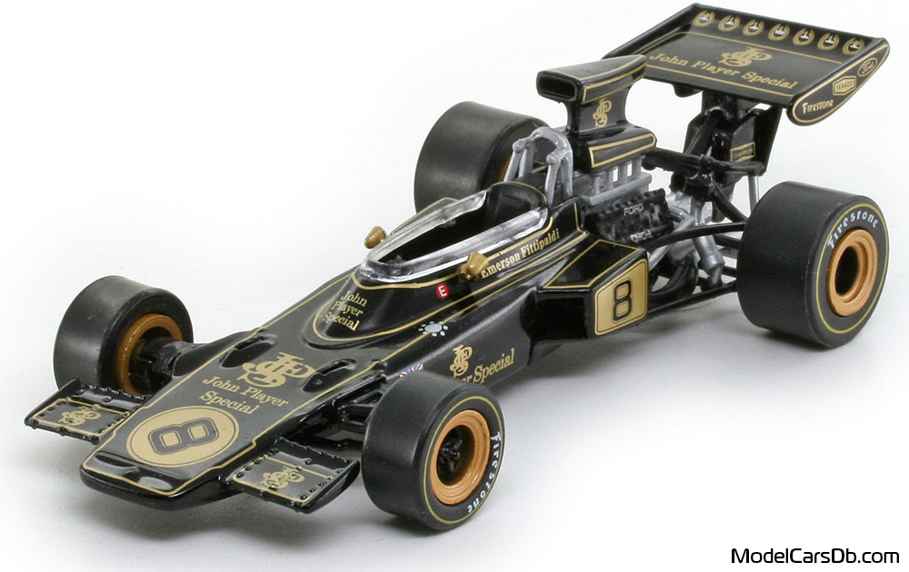 Lotus 72D (bolide) 1972 RBA Collectibles 1:43