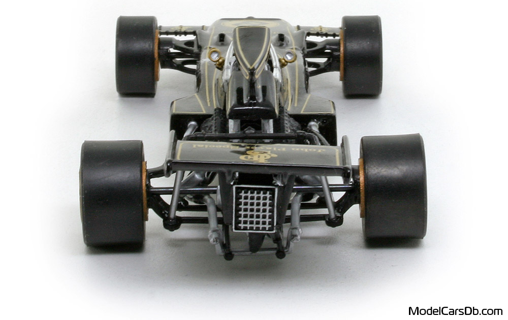 1972 - Lotus 72D RBA Collectibles 1/43 (Black / Yellow) Rear end