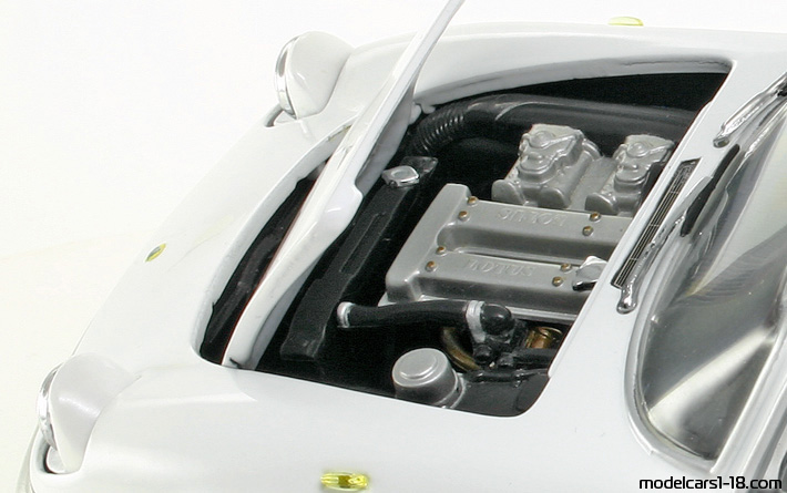 1961 - Lotus Elan S3 Sun Star 1/18 (Weiß) Motor