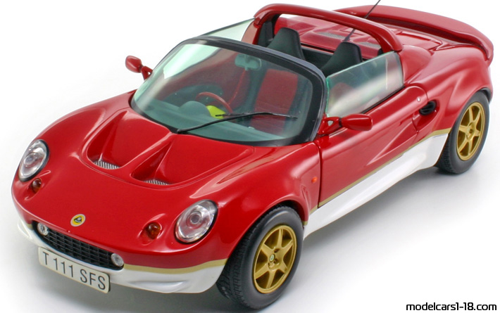 1999 - Lotus Elise Type 49 Sun Star 1/18 - Vorne linke Seite