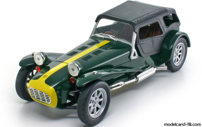 1957 - Lotus Super Seven Anson 1/18 - Vorne linke Seite