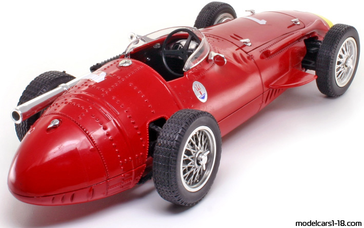 1954 - Maserati 250F Polistil 1/16 (Red) Задняя правая сторона