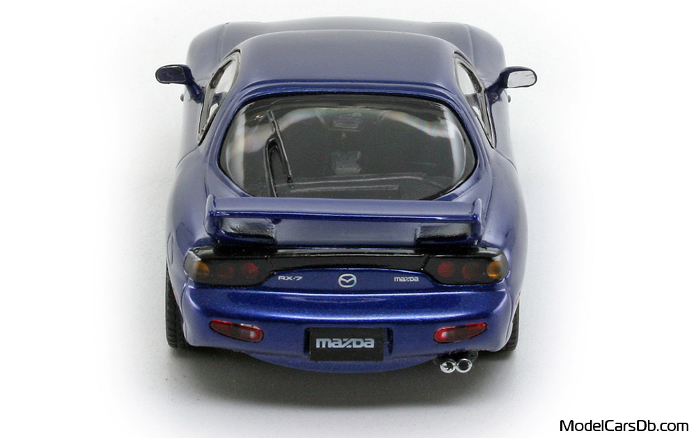 2001 - Mazda RX-7 Type R Bathurst (FD3S) Kyosho 1/43 (Blue) Rear end