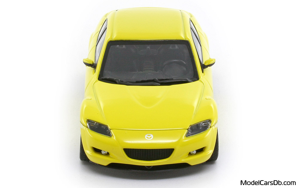 2003 - Mazda RX-8 AutoArt 1/43 (Gelb) Front