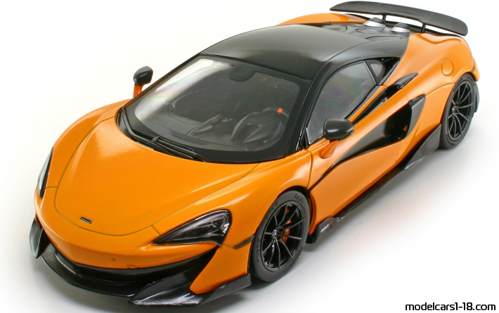 2018 - McLaren 600LT Solido 1/18 - Предна лява страна